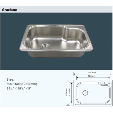 Lavabo à main en acier inoxydable Kitchen Lab